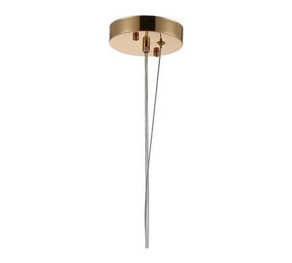 Satellite Three Rings Gold Lamp - Modern Pendant Light for Stylish Interiors