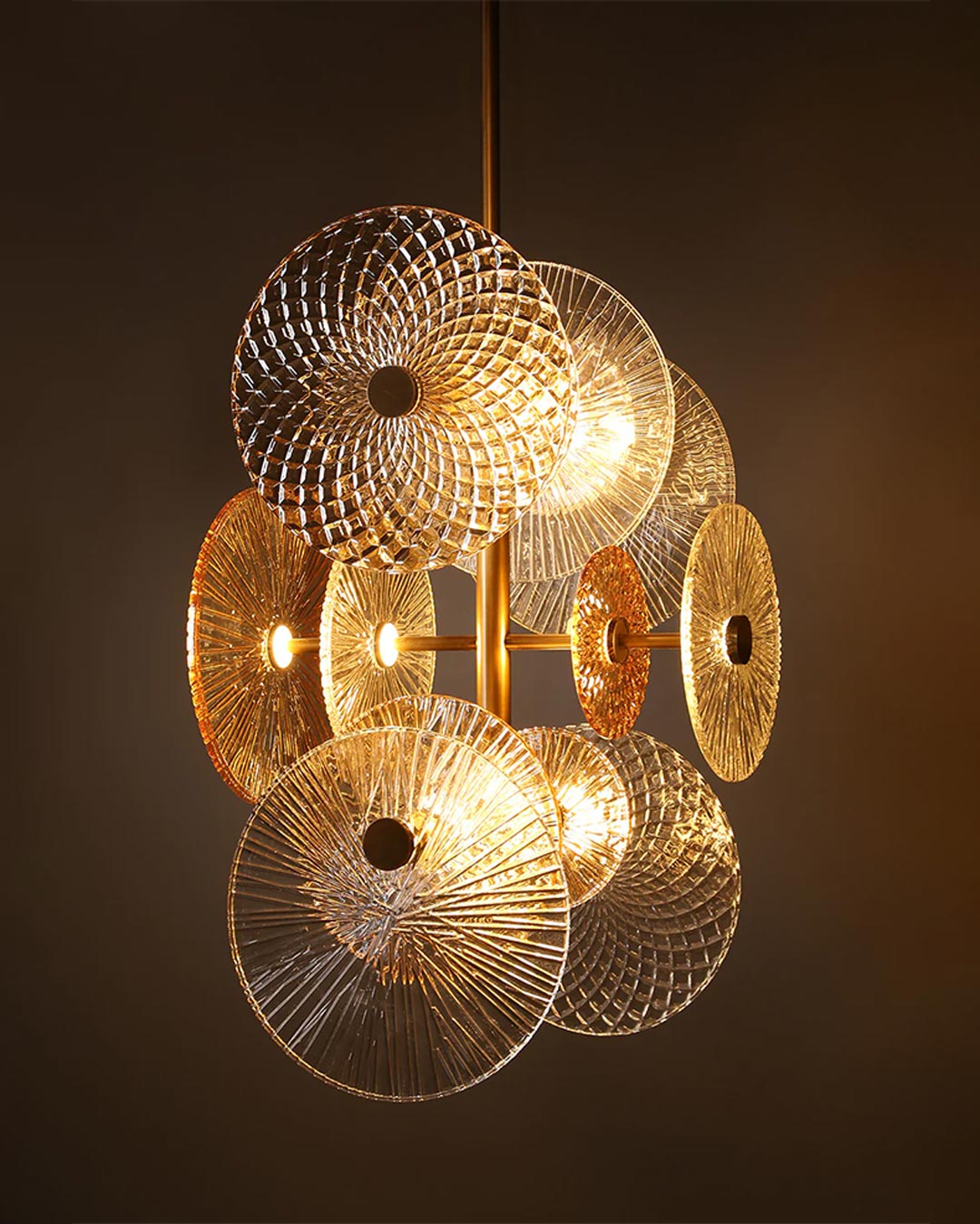 Lotus Leaves LED Chandelier - Modern Nature-Inspired Lighting for Elegant Homes