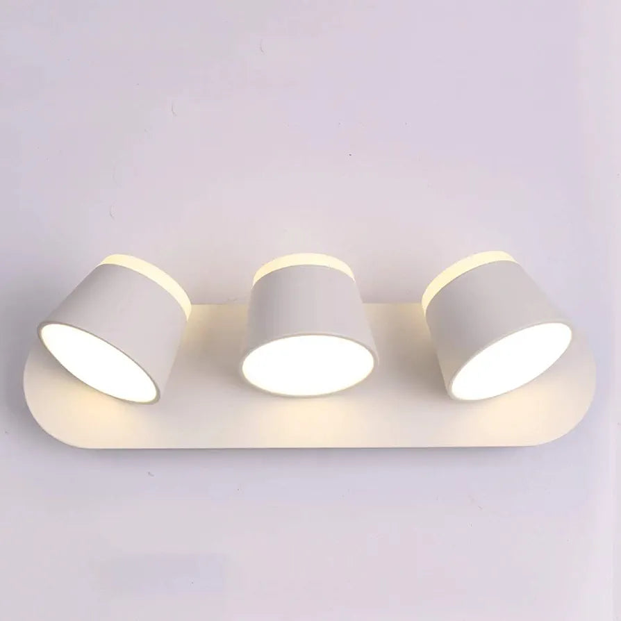 Modern Simple Wall Sconce - 3-Light Warm White Indoor Lighting Fixture for Home & Garden