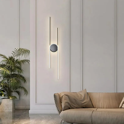 Modern Long Strip LED Wall Sconce - Sleek Lighting for Home and Office Decor