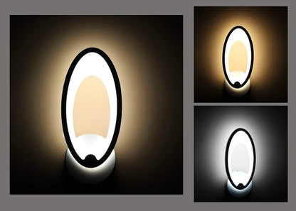 LED Wall Sconce Egg Design - Stylish Indoor & Outdoor Lighting for Home Decor