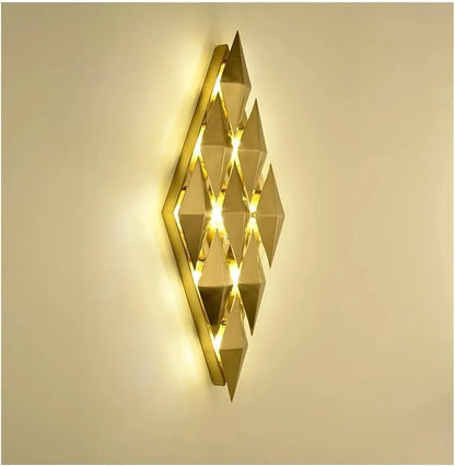 Personality Wall Lamp – Stylish Lighting for Living Room & Bedroom Background, 28 x H67cm, Cold Light