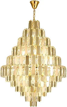 Luxury Crystal Chandeliers for Villas & Duplexes – Grand Lighting for Hotel Lobbies and Large Living Rooms