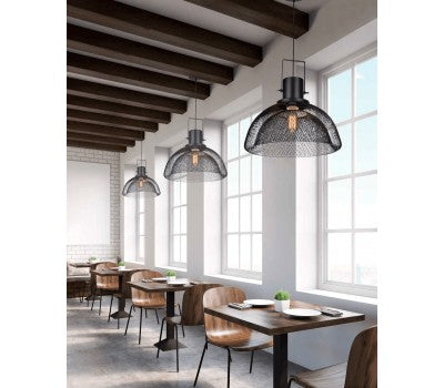 Resort Chic Signature Black Pendant Light - Stylish Lighting Fixture