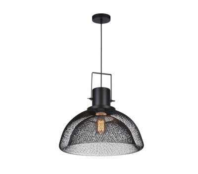 Resort Chic Signature Black Pendant Light - Stylish Lighting Fixture