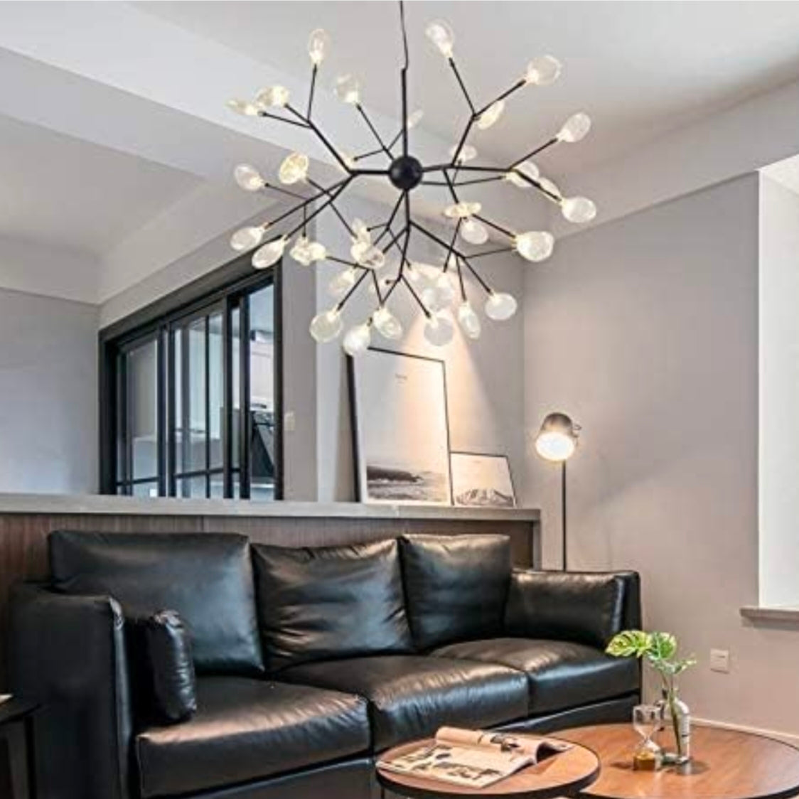 Elegant Firefly Chandeliers - Modern Pendant Lighting for Sophisticated Interiors