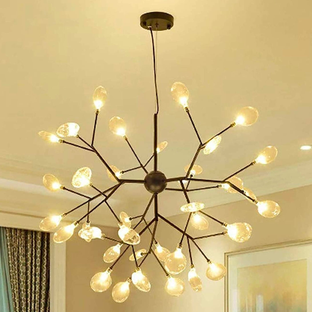 Elegant Firefly Chandeliers - Modern Pendant Lighting for Sophisticated Interiors