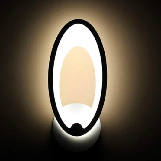 LED Wall Sconce Egg Design - Stylish Indoor & Outdoor Lighting for Home Decor