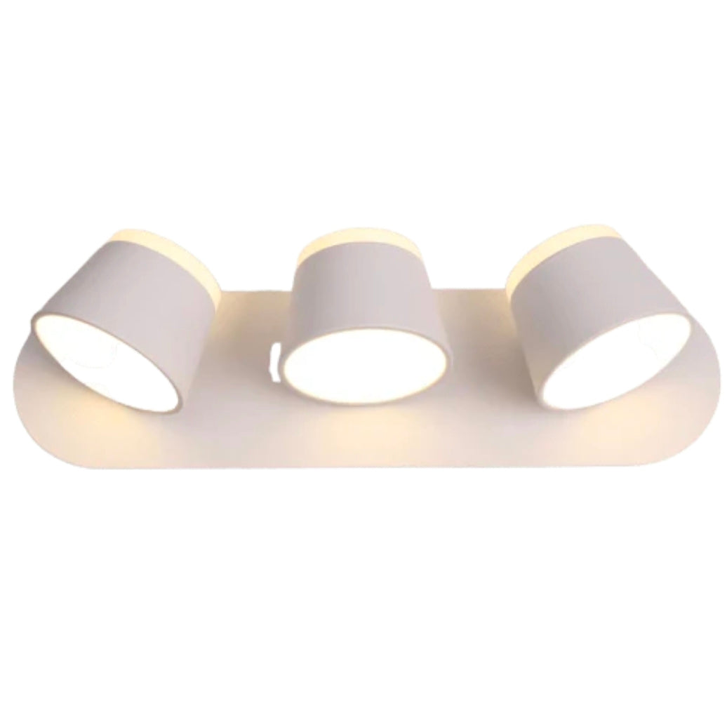 Modern Simple Wall Sconce - 3-Light Warm White Indoor Lighting Fixture for Home & Garden