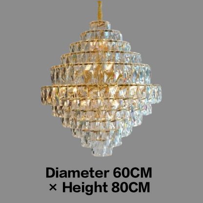 Crown Colmar Crystal Chandelier – Timeless Elegance for Luxurious Interiors