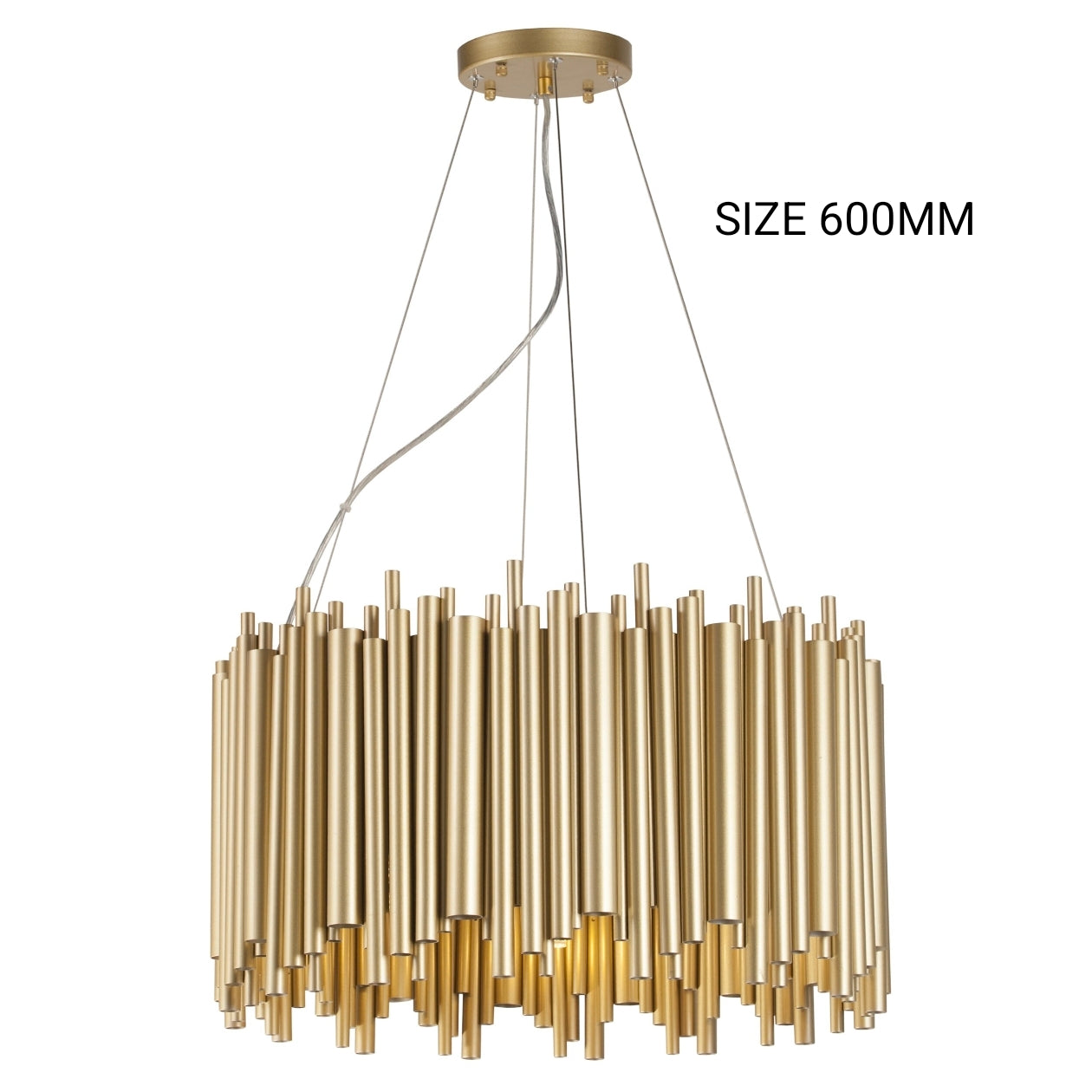 Cathedral Antique Chandelier With Aged Brass - Modern Chandeliers