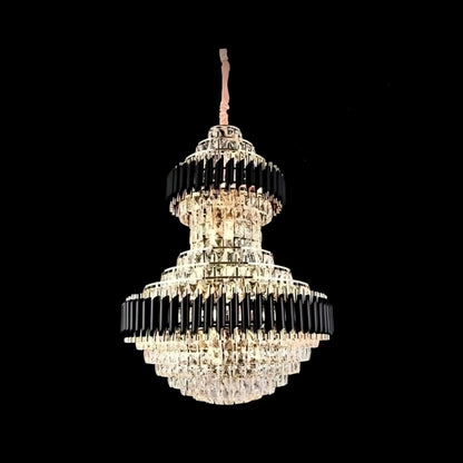 Inbuilt LED Crystal Chandelier Light – Modern Elegance for Stunning Interiors - 800mm