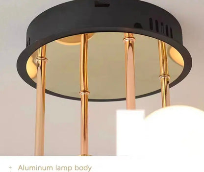 Nordic Living Room Chandelier Light - Luxury Modern Simple Atmosphere Main Lamp for Restaurant and Whole House Package