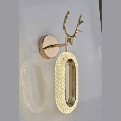 Golden Stag Luminary Prestige Wall Light - Elegant Statement Lighting for Luxury Interiors