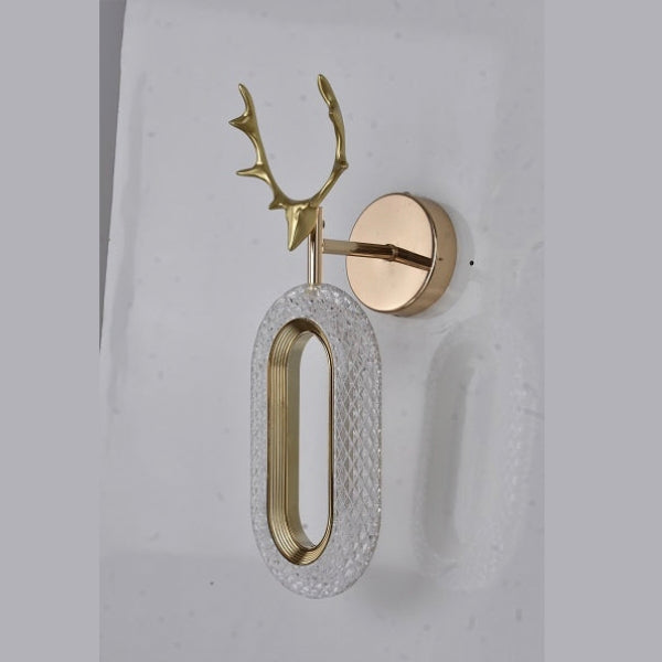 Golden Stag Luminary Prestige Wall Light - Elegant Statement Lighting for Luxury Interiors