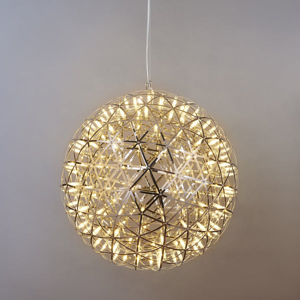 The Entice Pendant Light - Modern Chrome Finish LED Hanging Fixture