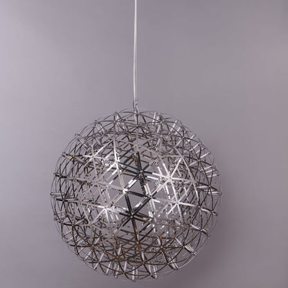 The Entice Pendant Light - Modern Chrome Finish LED Hanging Fixture