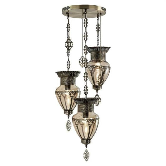 Classic Prince Single Hanging Pendant Light - Set of 3 for Timeless Home Lighting