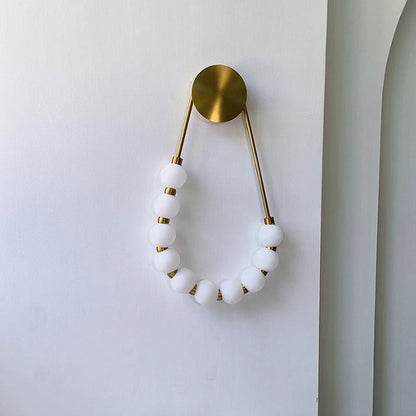 Chic Necklace Wall Sconce - Stylish Decorative Wall Lamp