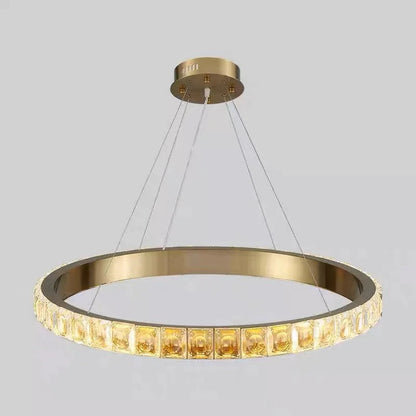 Luxury Crystal LED Chandeliers - Elegant Lighting Fixture for Living Room, Kitchen, and Hotel Decor