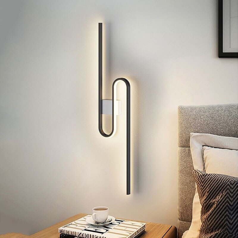 Modern U-Turn Wall Light - Stylish Indoor Lighting Fixture for Home Decor