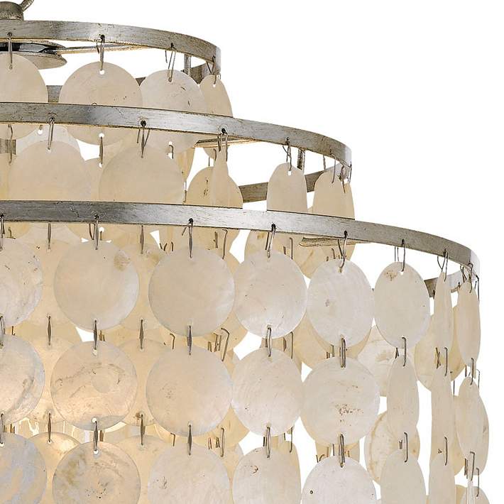 Aero Shell Chandelier – Elegant Crystal-Look Lighting for Contemporary Spaces