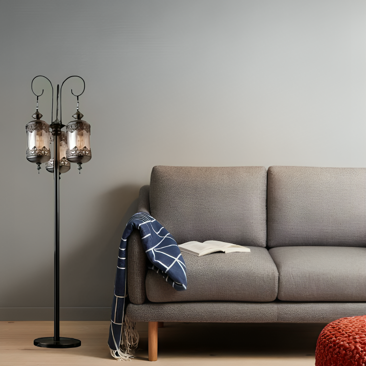 Nostalgic Nordic Floor Lamp - Post-Modern Minimalist Living Room & Luxury Bedroom Set of 3