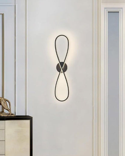 Infinity Wall Light in French Gold - Elegant Lighting Fixture for Modern Interiors