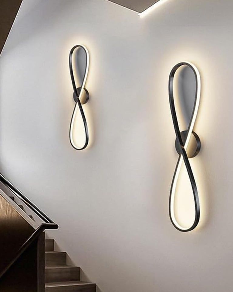 Infinity Wall Light in French Gold - Elegant Lighting Fixture for Modern Interiors