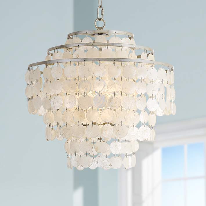 Aero Shell Chandelier – Elegant Crystal-Look Lighting for Contemporary Spaces