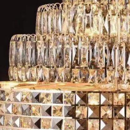 Opulent Crystal Manor Chandelier – Grand Lighting for Luxury Homes, Hotels & Exclusive Spaces